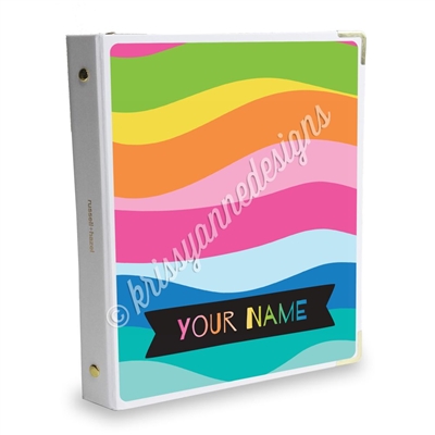 Signature KAD Sticker Binder - Summer Paradise Waves