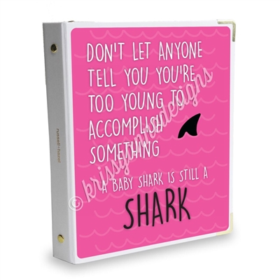 Signature KAD Sticker Binder - Baby Shark