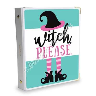 Signature KAD Sticker Binder - Witch Please
