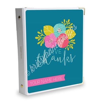 Signature KAD Sticker Binder - Give Thanks