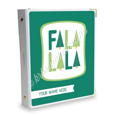 Signature KAD Sticker Binder - Fa La La La