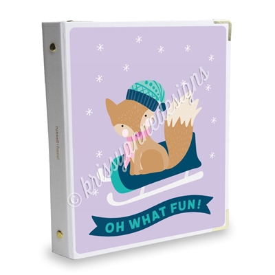 Signature KAD Sticker Binder - Winter Fox