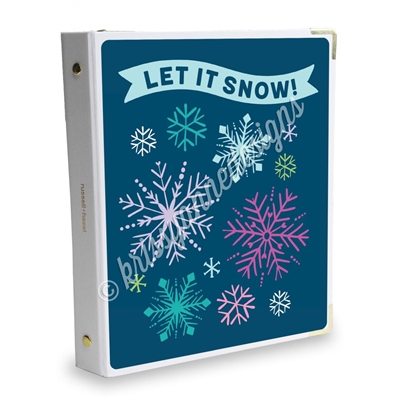 Signature KAD Sticker Binder - Winter Snow