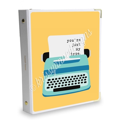 Signature KAD Sticker Binder - Punny Love My Type