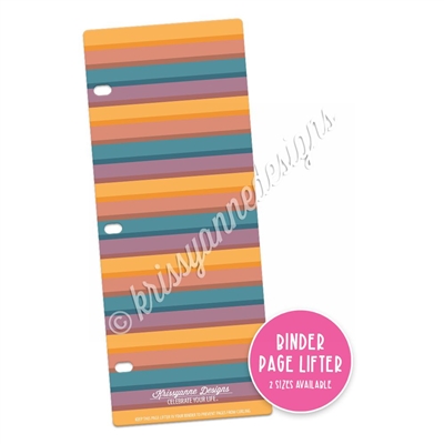 KAD Binder Page Lifter - 2021 September Stripes