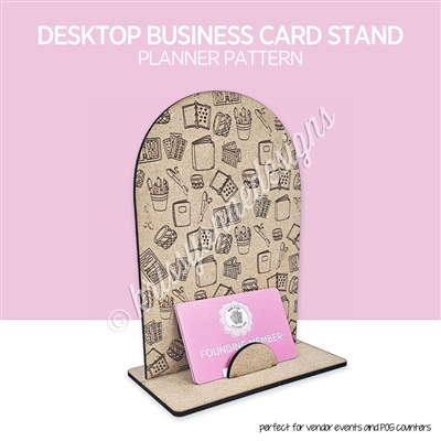 Business Card Stand | Planner Pattern