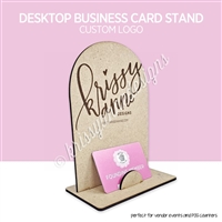 Business Card Stand | Custom Logo