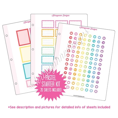 Binder Kit - Pastel Starter Kit