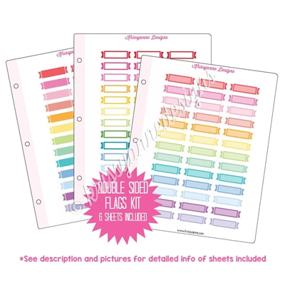 Binder Kit - Double Sided Flags