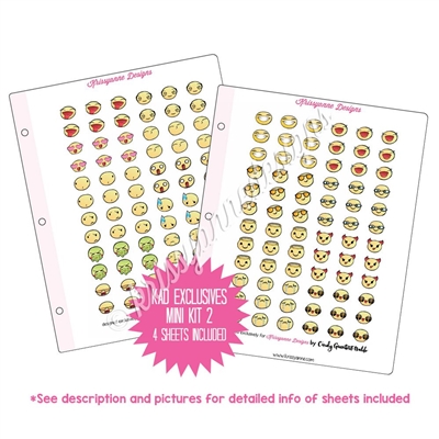 Binder Kit - KAD Exclusives Mini Kit 2 - Emoticon Samplers