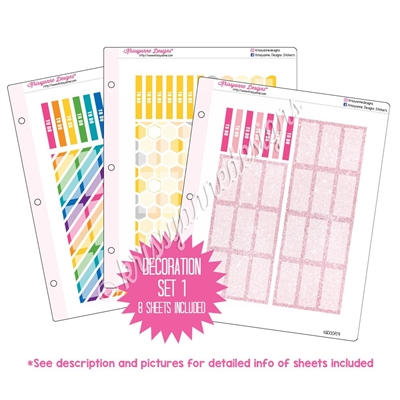 Binder Kit - Decoration Set 1