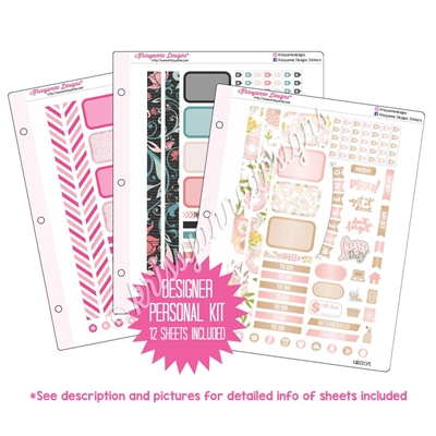 Binder Kit - KAD Personal Planner Kit - Designer