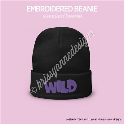 KAD Embroidered Beanie | Wild in Washington