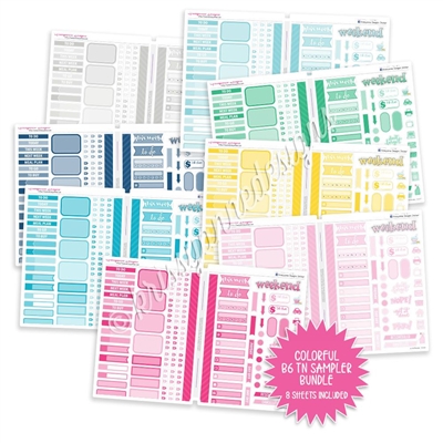 Monochrome B6 TN Sampler Bundle - Colorful