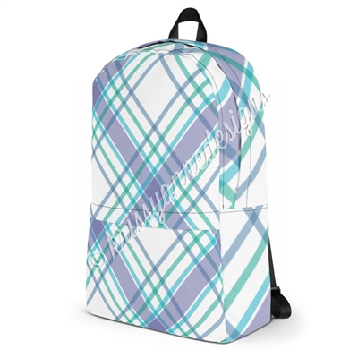 KAD Medium Backpack - May Plaid