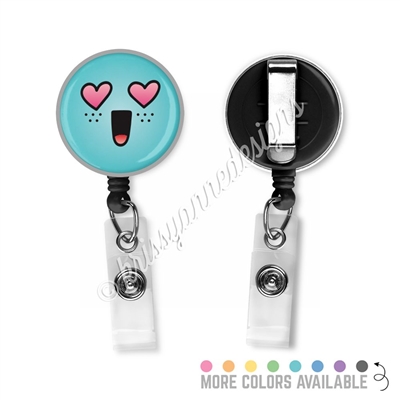 KAD Badge Reel - Heart Eye Steve