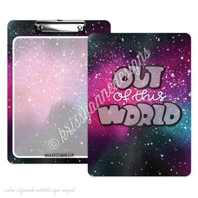 KAD Signature Clipboard - 9x12 - Out of This World