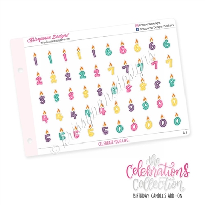 The 2019 Celebrations Collection Add-On: Mini Birthday Candles