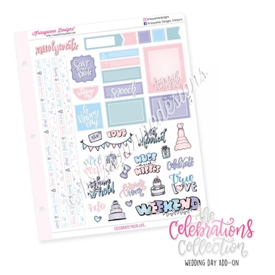 The 2019 Celebrations Collection Add-On: Wedding Day