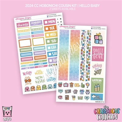 KAD CC Hobonichi Cousin Kit - 2024 Hello Baby