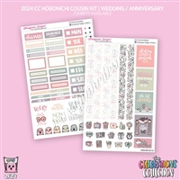 KAD CC Hobonichi Cousin Kit - 2024 Wedding / Anniversary