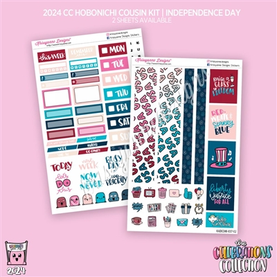 KAD CC Hobonichi Cousin Kit - 2024 Independence Day