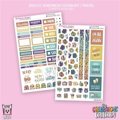 KAD CC Hobonichi Cousin Kit - 2024 Travel/Vacation