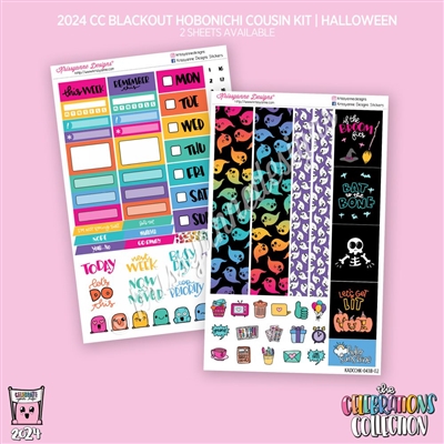 KAD Blackout CC Hobonichi Cousin Kit - 2024 Halloween