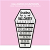 Acrylic Slider Countdown | Halloween Coffin