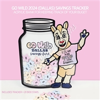 Acrylic Savings Tracker | GO Wild 2024