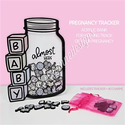 Acrylic Pregnancy Tracker