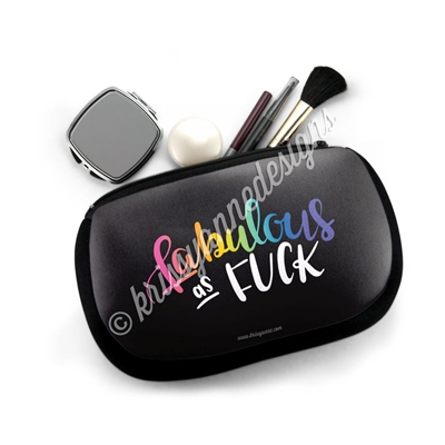 Cosmetic / Device Pouch - Fabulous AF (UNCENSORED)