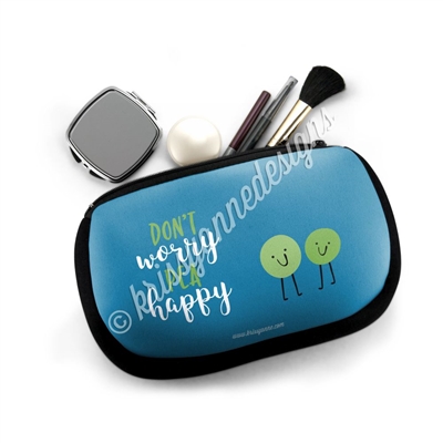 Cosmetic / Device Pouch - Pea Happy