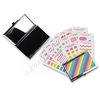 Compact Sticker Pack - Rainbow Stripes