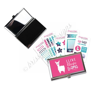 Compact Sticker Pack - Llive Llove Llama