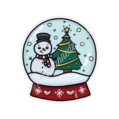 KAD Decal - Christmas Magic Snowglobe