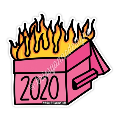 KAD Decal - 2020 Dumpster Fire