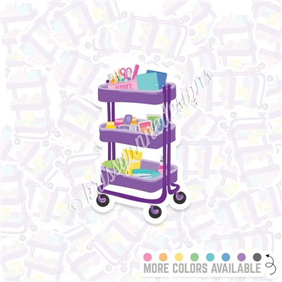 KAD Vinyl Decal - Planner Cart