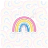 KAD Vinyl Decal - Simple Pastel Rainbow