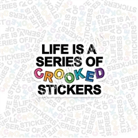 KAD Vinyl Decal - Crooked Stickers