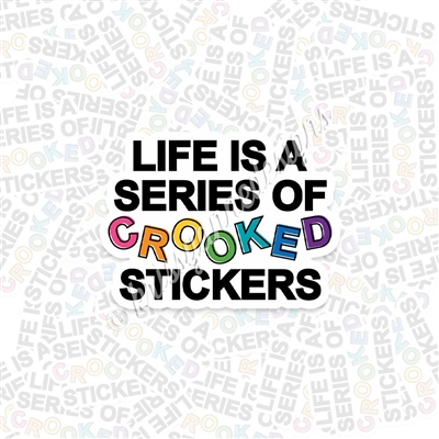 KAD Vinyl Decal - Crooked Stickers