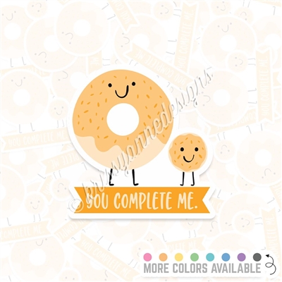 KAD Vinyl Decal - You Complete Me