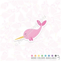 KAD Vinyl Decal - Narwhal