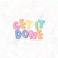 KAD Vinyl Decal - Puffy Get it Done