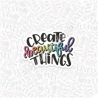 KAD Vinyl Decal - Create Beautiful Things