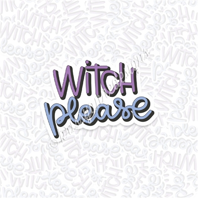 KAD Vinyl Decal - 2021 Witch Please