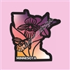 State Flower Vinyl Decal | Minnesota