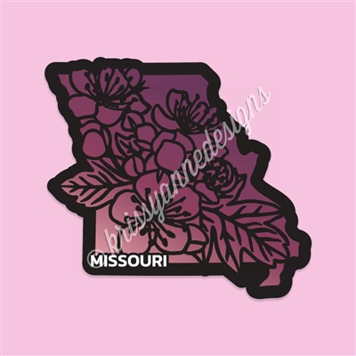 State Flower Vinyl Decal | Missouri