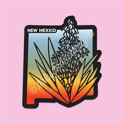 State Flower Vinyl Decal | New Mexico