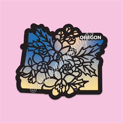 State Flower Vinyl Decal | Oregon